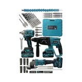 Assur 21V 3 Lü Set Şarjlı Kırıcı Delici Hilti + Taşlama Makinesi + Somun Sıkma Makinesi - 3007
