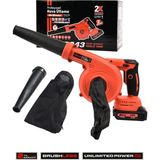 Assur 21V Şarjlı Kompresör Hava Üfleme Makinesi Kırmızı