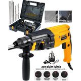 Assur 850W Metal Şanzıman Darbeli Matkap Kırıcı Delici Hilti 2-28Mm