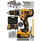 Assur ASR040 18V 1.5 AH Darbeli Şarjlı Matkap Vidalama Sarı