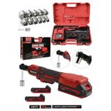 Assur ASR272 21V Akülü Darbeli Cırcır Kolu 3/8" Profesyonel Somun Sıkma Sökme Kırmızı