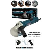 ASSUR ASR346-02-5 Avuç Taşlama Makinesi 125 Mm Bakır Sargılı Spiral 850W