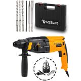 Assur ASR502 2-28MM 850W Darbeli Kırıcı Delici Hilti Sarı