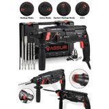 Assur ASR504 2-28MM 850W Darbeli Kırıcı Delici Hilti Siyah