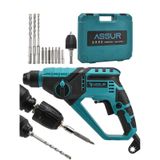 Assur ASR507 250W Darbeli Kırıcı Delici Hilti Mavi