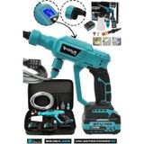 Assur Plus 21V Kömürsüz Motor Yüksek Basınçlı Akülü Oto Araba Yıkama Makinesi Şarjlı - 2853