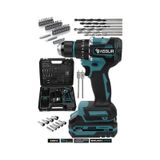 Assur Plus ASR013-01-2 21V Şarjlı Matkap Bakır Sargı Kömürsüz Motor Çelik Mandren Darbeli Akülü Vidalama - 2441