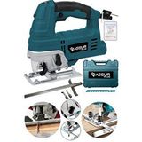 Assur Plus Professional Devir Ayarlı Dekupaj Bıçkı Testere Makinası Bakır Sargılı 800 W Mavi