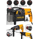Assur Profesyonel 850W Metal Şanzımanlı Darbeli Kırıcı Delici Matkap