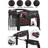 Assur Profesyonel Kırıcı Delici Hilti Darbeli Matkap 850 W Metal Şanzıman 2-28mm Teknik Performans