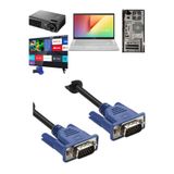Astakos 🖥️ 1.5 Metre Vga Kablo | 15 Pin Erkek - Lcd Monitör, Projeksiyon Uyumlu %100 Bakır 1080p Kablo