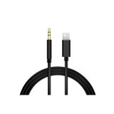 Astakos Iphone 7 8 X Max 11 12 Pro Uyumlu Lightning To Aux Kablo 1mt Araç Müzik Kulaklık Ses Aux Dönüştürücü
