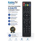 Astakos Teledünya Türksat Kablo TV Kumandası – Kablo TV Uyumlu Yedek Uzaktan Kumanda Yumuşak Tuşlu A Kalite