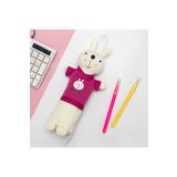 Astamon Tavşan Temalı Peluş Sevimli ve Şirin Kalem Kutusu - Pembe