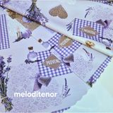Astarlı kaymaz silinebilir yazılı mum Lavanta çiçek desen yuvarlak PVC Muşamba Masa Örtüsü mor ve lila renklerde (140x140)