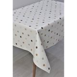 Astarlı Silinebilir Pvc Muşamba Masa Örtüsü 514puanlı - 1035-3a-kahverengi