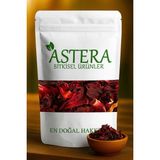 Astera 100 gr Hibisküs Çayı Mekke Gülü Bamya Çiçeği Doğal ve Katkısız Ferahlatıcı Lezzet