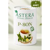 ASTERA 2 Adet * 100 Gr P-SON Çayı Karışımı Toz Kıvırcık Nane , Hayıt Tohumu , Civan Perçemi , Aslan Pencesi