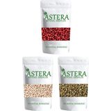 Astera 25 gr Kırmızı Karabiber + 25 gr Yeşil Karabiber + 25 gr Beyaz Karabiber