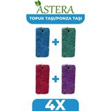 Astera 4 Adet Topuk Taşı Doğal Ponza Taşı