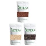 Astera 50 gr Kırmızı Kinoa + 50 gr Siyah Kinoa + 50 gr Beyaz Kinoa