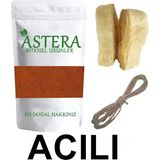 Astera Acılı Sucuk Seti - Sucuk Baharatı ( 5 kg Kıyma İçin ) 375 gr Sucuk Baharatı + Sucuk Bağırsağı