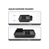 Astera Açılır Kapanır Bulaşıklık Tabaklık, 40 x 32 x 9 Cm, Plastik