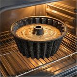 Astera Thermo Döküm Dilimli Siyah Granit Kek Kalıbı 26 cm