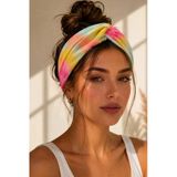 Asterdora Pastel Renkli Desenli Saç Bandı