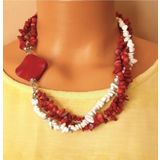 Asteria Elite Mercan Havlit Kolye