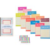 Asterias Atölye Masaüstü Planlama Seti – Dreams And Deadlines Defter & Tarihsiz Takvim
