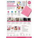 Asterion Mikrofilament Pembe Temizlik Bezi 40x40 cm 10'lu