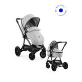 Aston Martin Egg3 Soft Grey 2'si 1 Arada Bebek Arabası Seti - Gri
