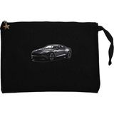 Aston Martin Vanquish Siyah Clutch Astarlı Cüzdan / El Çantası - 25x18cm