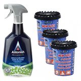 Astonish Küf Temizleyici 750 Ml +Miss Flora Nem Alıcı - Küf - Rutubet Önleyici 200 G 3 Adet