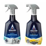 Astonish Metal Sprey Yüzey Temizleyici 750 ml & 750 ml Banyo Temizleyici