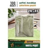 ASTOR AMBALAJ 26X35 100Ad Kurabiye Şeker Parti Baby Shower Doğum günü Hediyelik Kendinden Yapışkanlı Jelatin Poşet