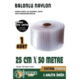 ASTOR AMBALAJ Özel Ebat 1. Kalite 25 Cm X 50 Metre Balonlu Naylon Patpat Kalın Havalı Naylon Pat Pat Pıt Pıt