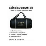 A³Store Kıck Boks Boks Muay Thai Mma Çantası Önü Fermuarlı Uzun Askılı Seyahat Gym Fitness Spor Çantası