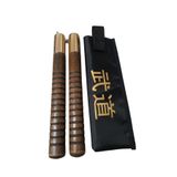 A³Store Nunchaku Antrenman Seti, Koyu Ceviz, Karate Eğitim Ekipmanı, Fitness Koordinasyon