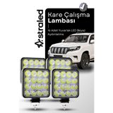 ASTRA LED 12-24V 16 LED 4 Adet Offroad ATV Kamyon Tır Traktör İş Makinesi