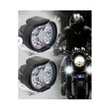 ASTRA LED 2 Adet Led Motosiklet Sis Far Montaj Sis Drl Lamba Scooter Motosiklet Için (çakar & Sabit Mod)