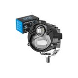 ASTRA LED 2 Adet Motosiklet Atv Utv Scooter LED Sis Farı Metal Kasa Yüksek Güçlü Delici Beyaz Sarı Çift Renk