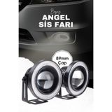 ASTRA LED 89 Mm Angel Beyaz Led Lamba Mercek Gündüz Sis Farı