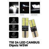 ASTRA LED T10 Dipsiz W5w Canbus 3030 6 Ledli Beyaz Park Plaka Ampülü (2 ADET) T10 Canbus