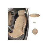 Astra Market Şentürk Peugeot 305 Oto Koltuk Kılıfı Seti Yüksek Kalite Deri - Ortopedik (Ön-Arka Komple Takım) Mavi-Siyah