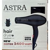 Astra Yüksek Güçlü Turbo Fön ve Saç Kurutma Makinesi, Hızlı ve Etkili Kurulama - Ahşap