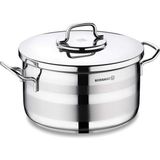 Astra2 Güveç 26 x 14 cm / 7,25 L | Sandviç Tabanlı Indüksiyonlu Tencere | Üç Katlı Tabanlı - Çok Renkli - Standart