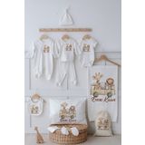 Astral Baby İsimli %100 Organik Pamuk 12'li Hastane Çıkışı Safari Otobüsü