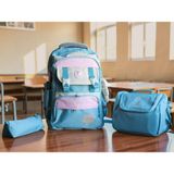 Astral Kids Astral Collection Level Ortopedik Ilkokul ve Ortaokul 3'lü Sırt Çantası Seti - Turkuaz